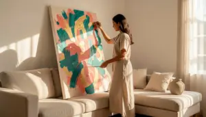 43 Ideias de Quadros Abstratos para Decorar com Estilo em 2026