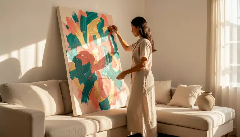 43 Ideias de Quadros Abstratos para Decorar com Estilo em 2026 43 Ideias de Quadros Abstratos para Decorar com Estilo em 2026