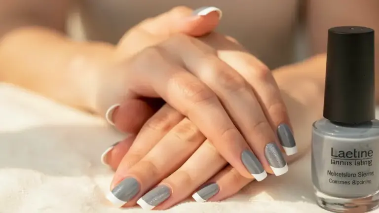 37 Ideias de UNHAS CINZAS DECORADAS (Fácil)