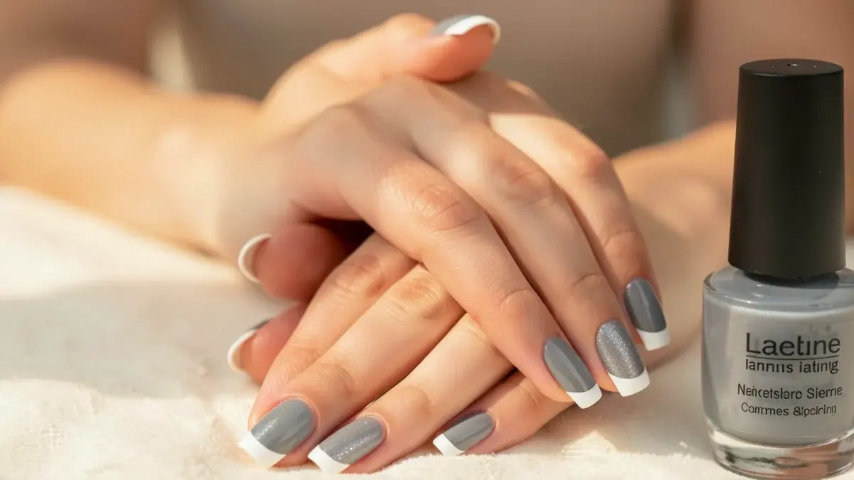 37 Ideias de UNHAS CINZAS DECORADAS (Fácil)