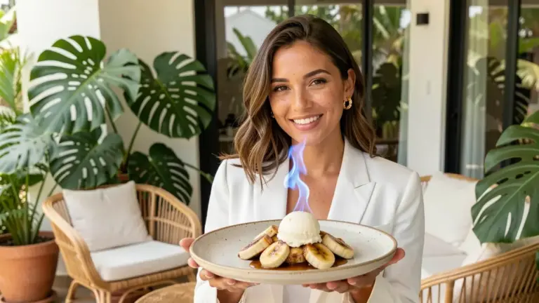 Banana Flambada com Sorvete: Receita Fácil e Rápida para Impressionar
