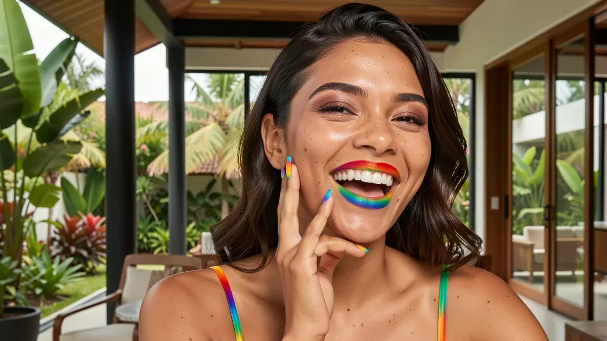Beijo Arco-Íris: A Tendência Colorida que Está Bombando nas Unhas e Makes Beijo Arco-Íris: A Tendência Colorida que Está Bombando nas Unhas e Makes