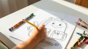 DESENHOS DE VOLTA ÀS AULAS PARA COLORIR (Coleção para Imprimir)