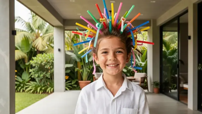 Escola Menino Cabelo Maluco na Escola: Ideias Fáceis e Seguras Escola Menino Cabelo Maluco na Escola: Ideias Fáceis e Seguras