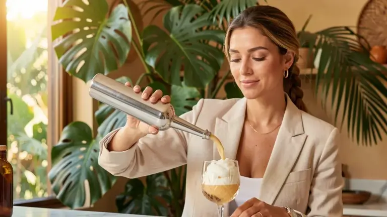 Como fazer espuma de gengibre caseira (com ou sem sifão)