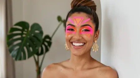 Maquiagem Carnaval : Guia Completo de Colorful Makeup Durável