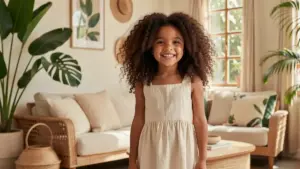 Penteados para cabelo cacheado infantil solto: dicas e ideias práticas