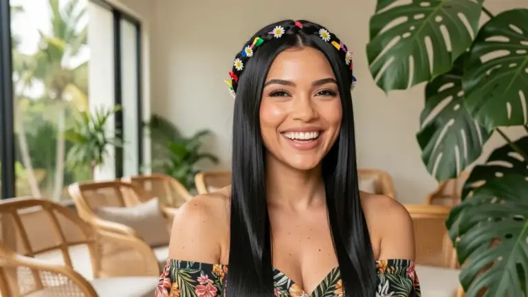 Penteados para festa junina em cabelo liso: 5 ideias que duram a noite toda Penteados para festa junina em cabelo liso: 5 ideias que duram a noite toda