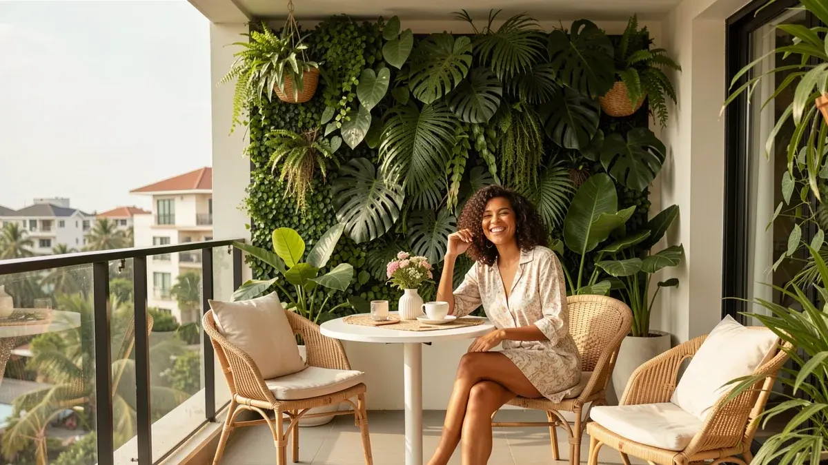 Decoração de varanda pequena: o que cabe de verdade em 2 a 6 m² Decoração de varanda pequena: o que cabe de verdade em 2 a 6 m²