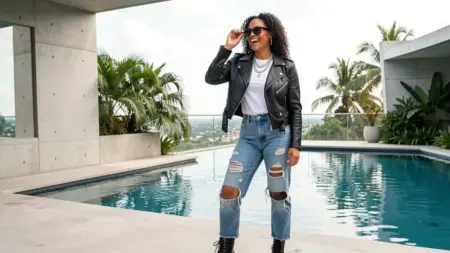 Look Rock Feminino Dia: 10 Combinações para Arrasar com Atitude
