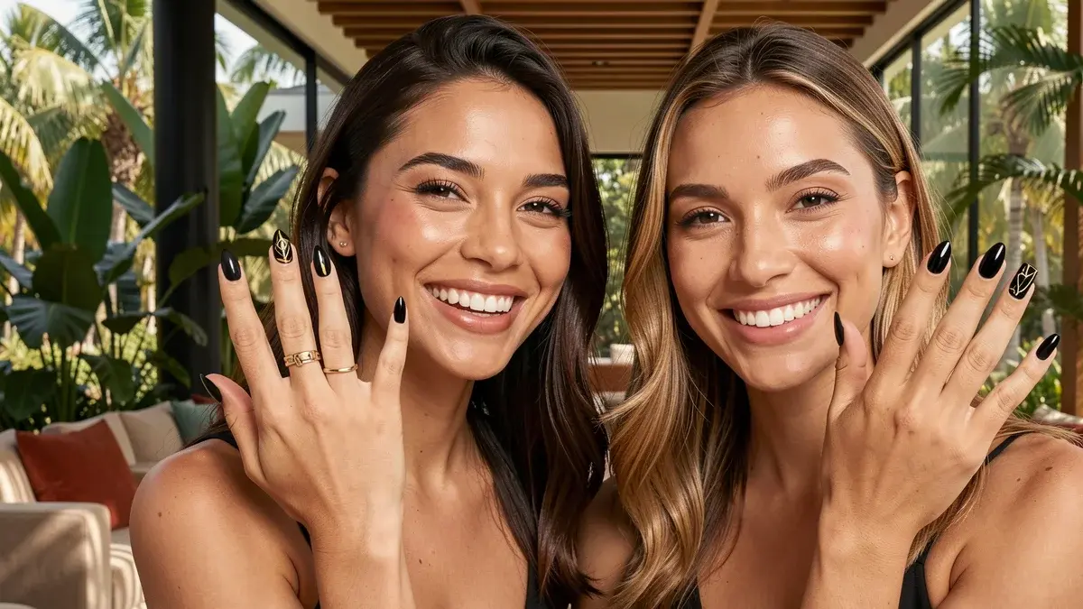 Unha em Gel Preta: Modelos para Todos os Estilos Unha em Gel Preta: Modelos para Todos os Estilos