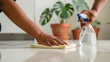 Como limpar piso de porcelanato: o passo a passo que não deixa véu nem mancha